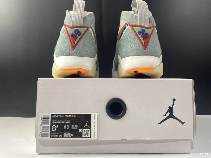 Air Retro 7 Grey Jordan CT8528-002 Neutral 1007